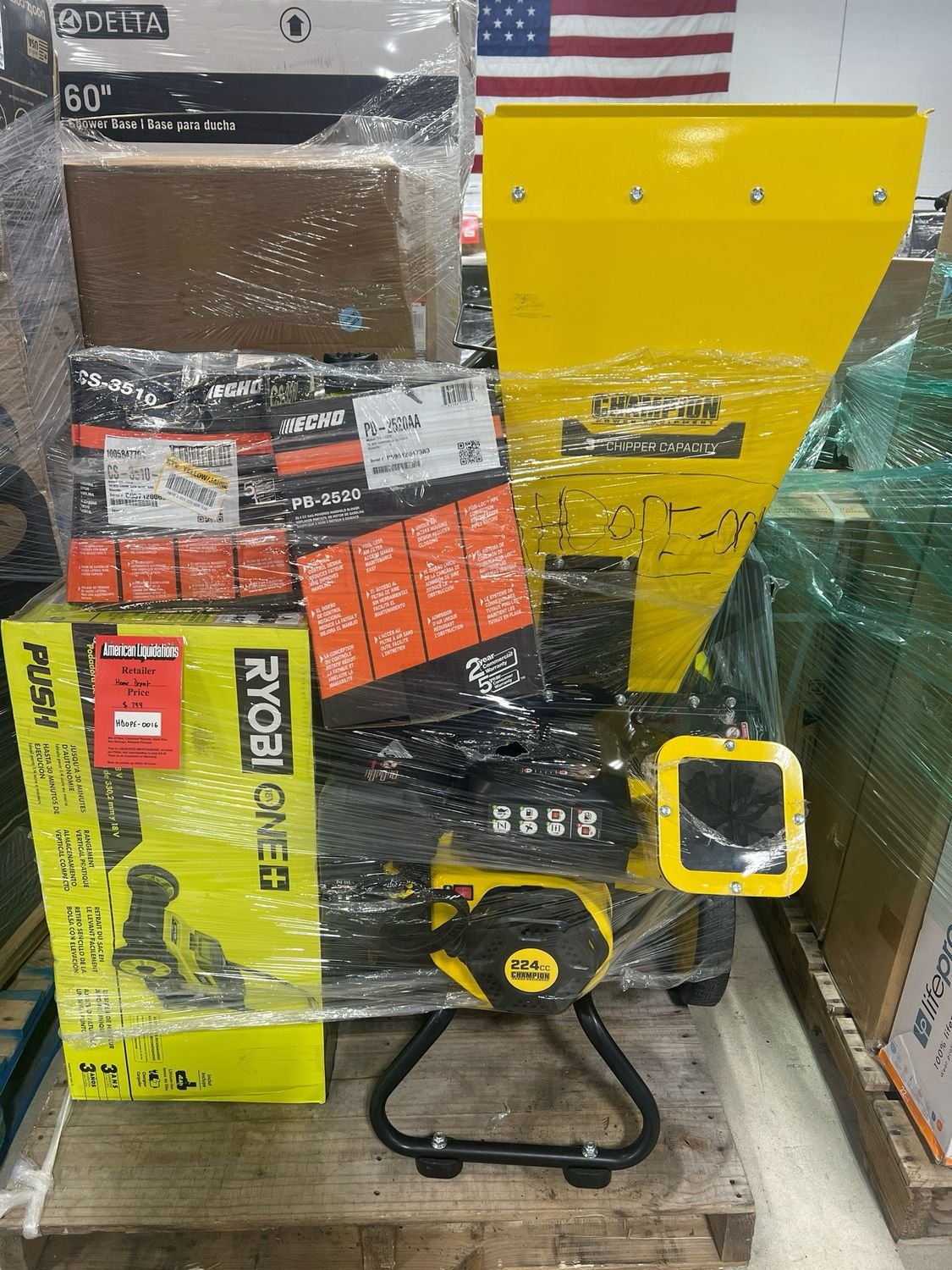 4522747326 Home Depot Power Tool Pallet HDOPE-0016 - Image 1