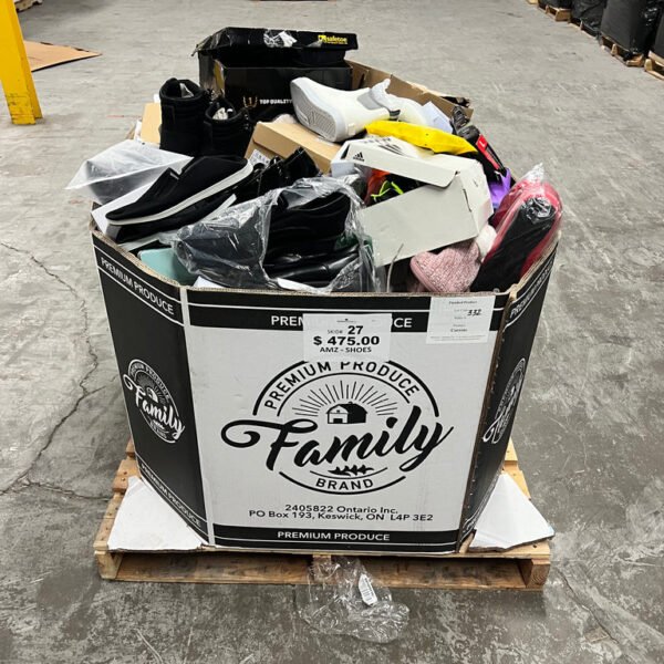 Amazon Shoe Pallet | Amazon Liquidation Shoe Pallets