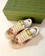 Gucci Sneakers Pallet for Sale – 100 Pairs Mixed Styles & Sizes | Bulk Luxury Footwear