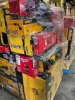 Mixed Milwaukee and DeWalt Tools Pallet – 100 Premium Tools